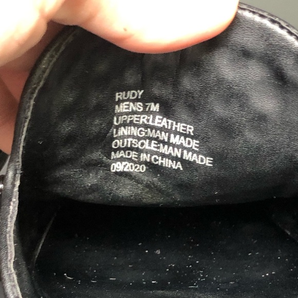 Saks Fifth Avenue Rudy Black Studded Leather Mules Men’s 7 Women’s 8.5 Punk Edgy - Picture 9 of 11